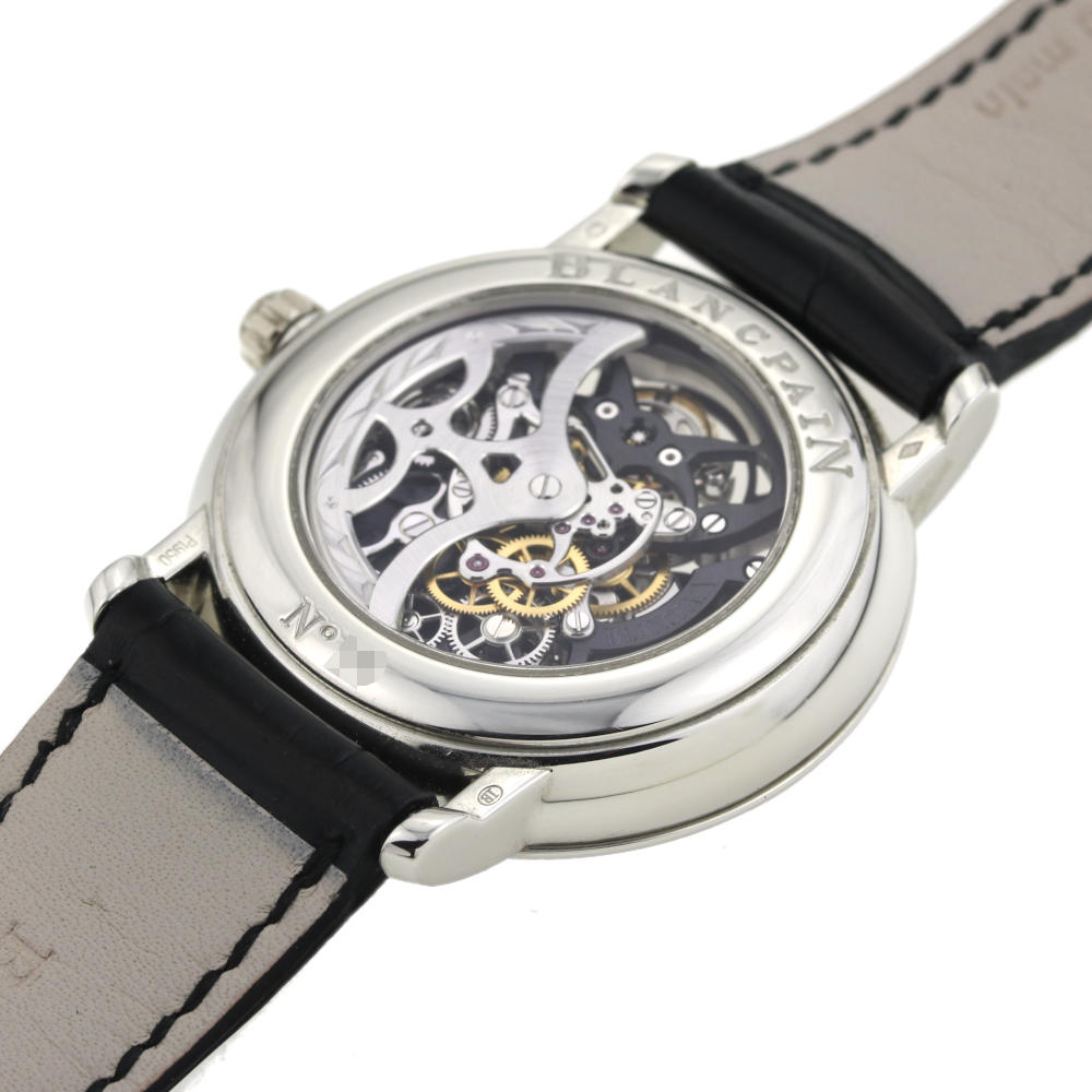 Blancpain Villeret Skeleton Tourbillon 8 Jours Ref 6025AS 3430